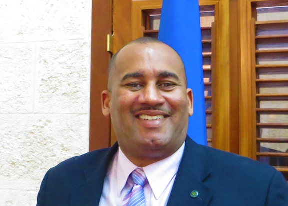 Above: Barbados Tourism Minister Richard Sealy (CJ Photo) - sealy