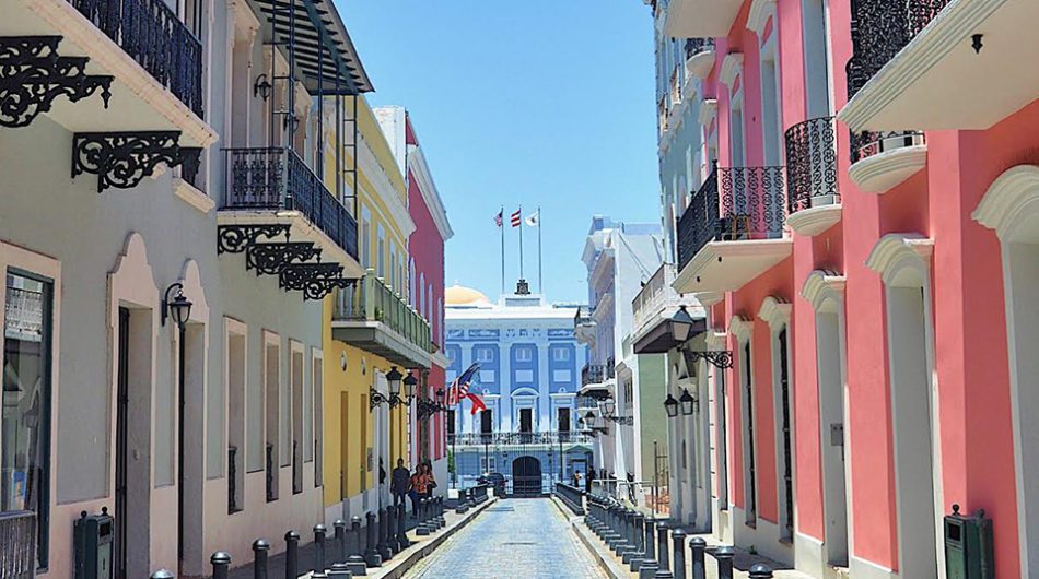 Caribbean Photo of the Week The Colors of Calle Fortaleza