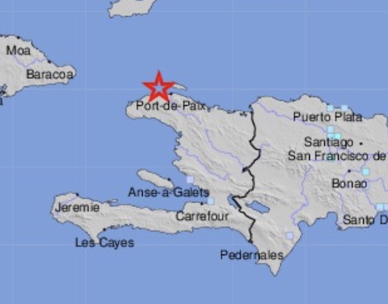 Haiti was shaken by a 5.9 magnitude earthquake on Saturday evening.