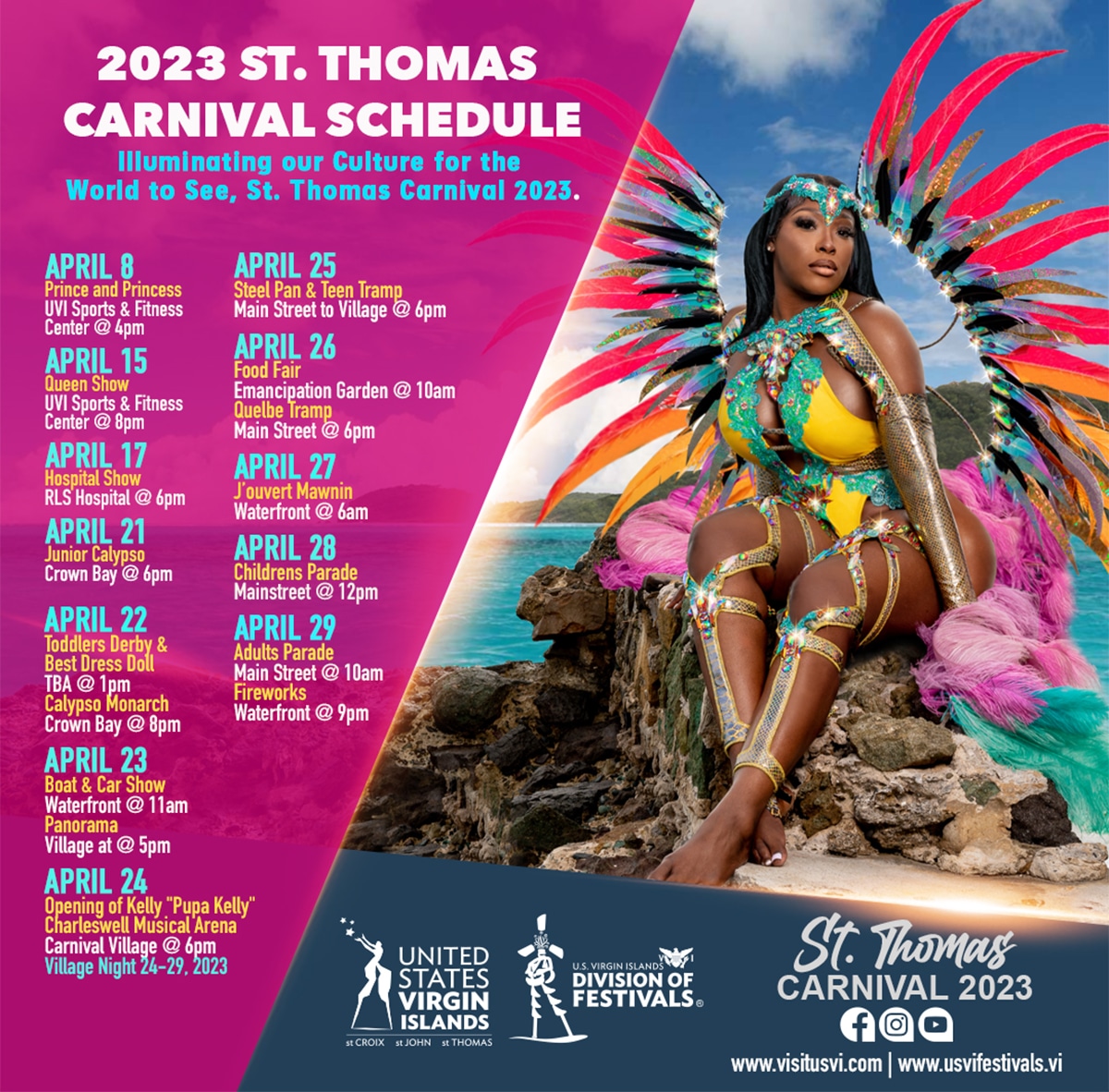 In St Thomas, a MustVisit Caribbean Carnival