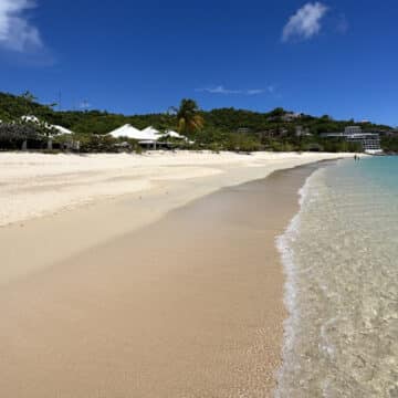 spice island beach with waves