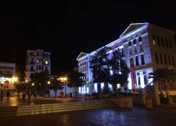 old san juan at night