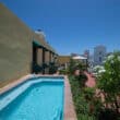 hotel el convento pool on rooftop