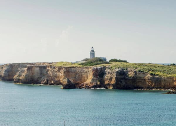 lighthouse on beach