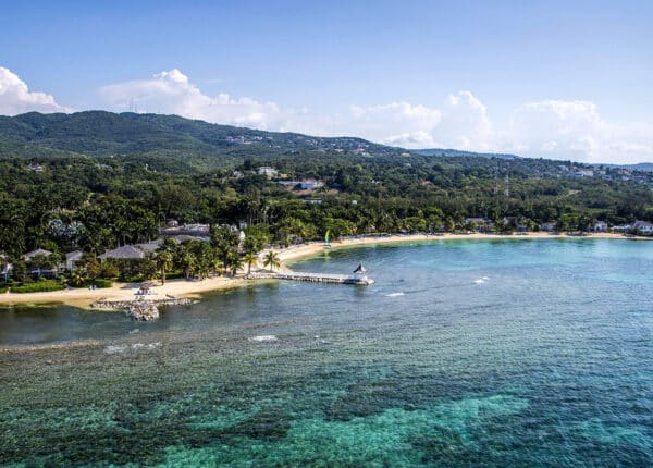 the beach at the half moon resort in montego bay