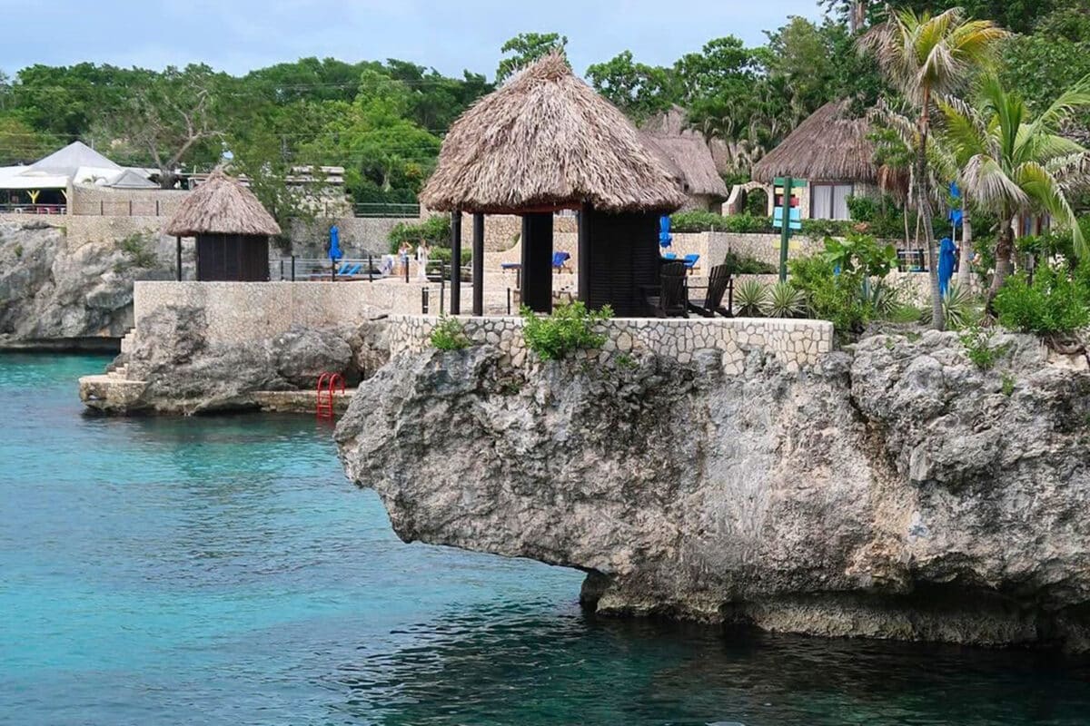 negril's cliffs are famous for these cottages