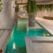 irie spa underground with columns