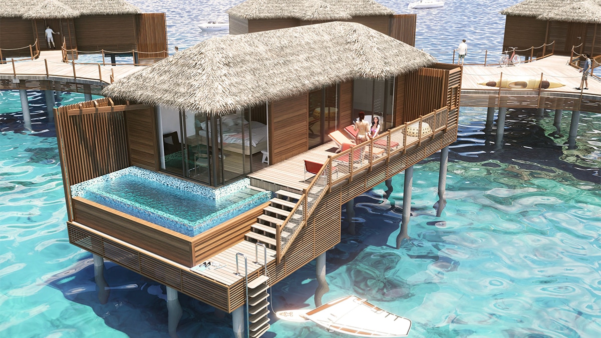 overwater villas