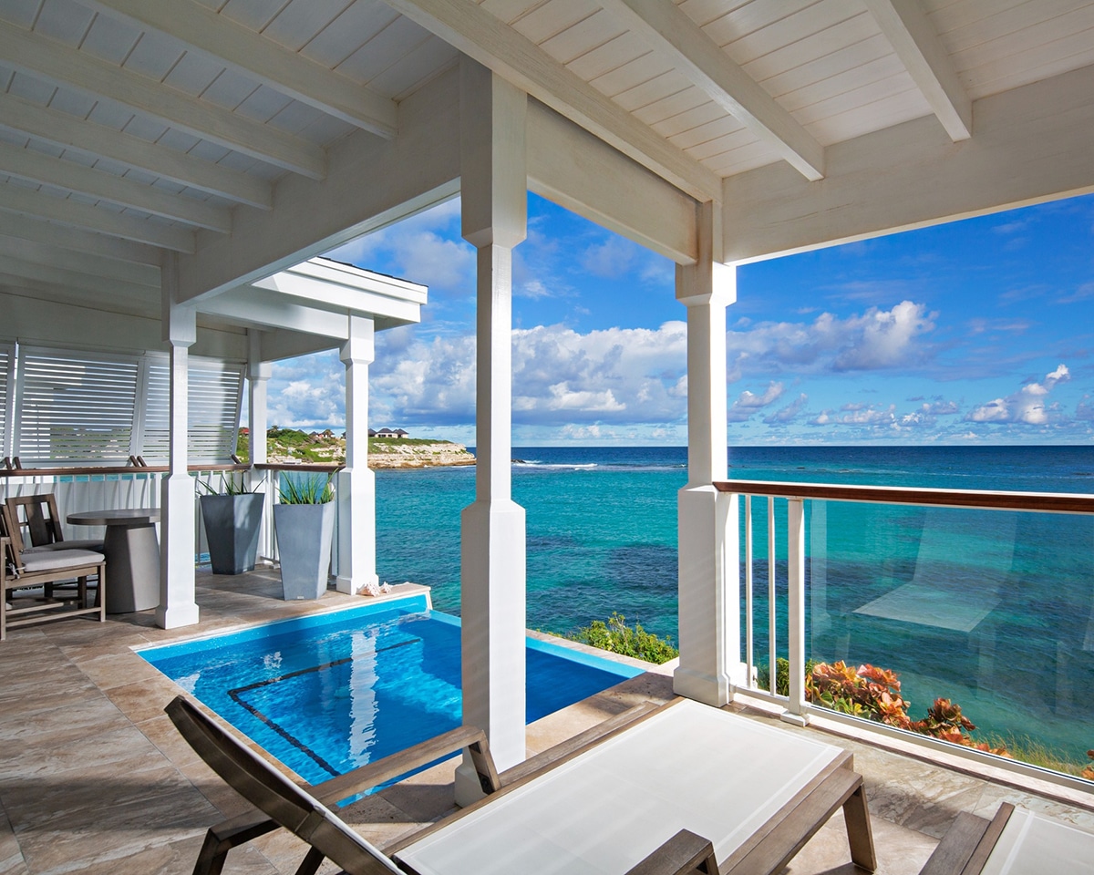 a plunge pool villa