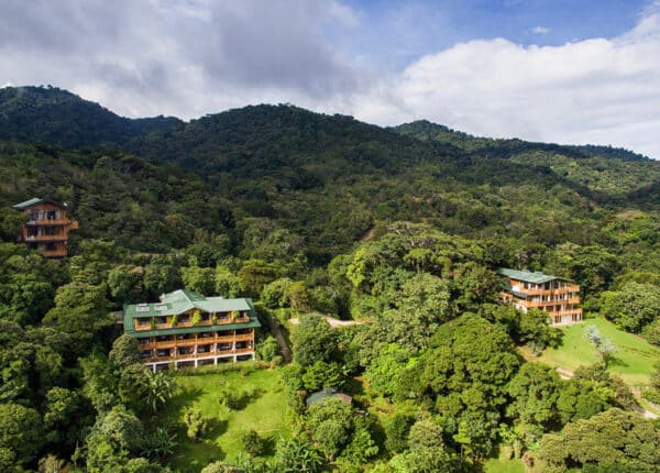 green hills in costa rica