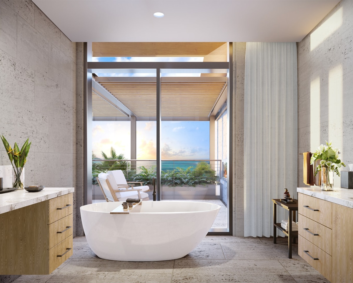 the loren turks and caicos unit bathroom