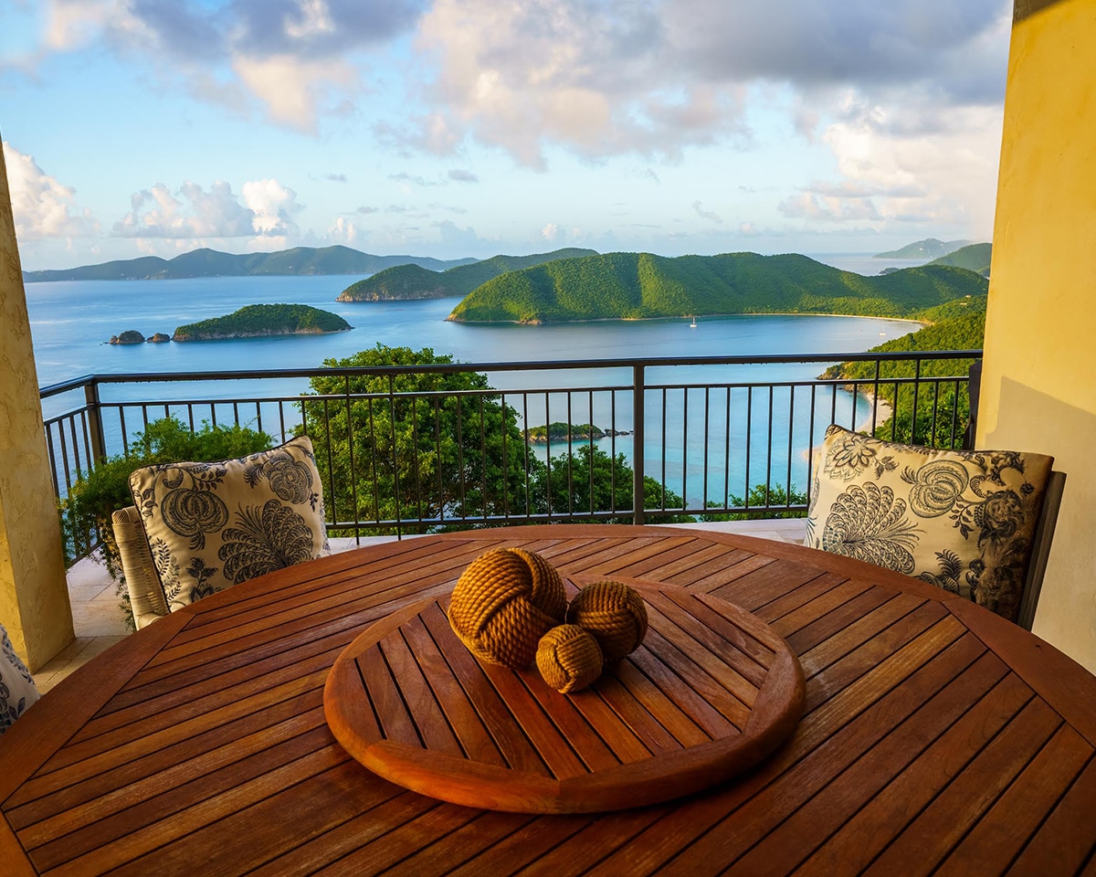 High in the hills above St. John, U.S. Virgin Islands