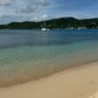 beach antigua caribbean island