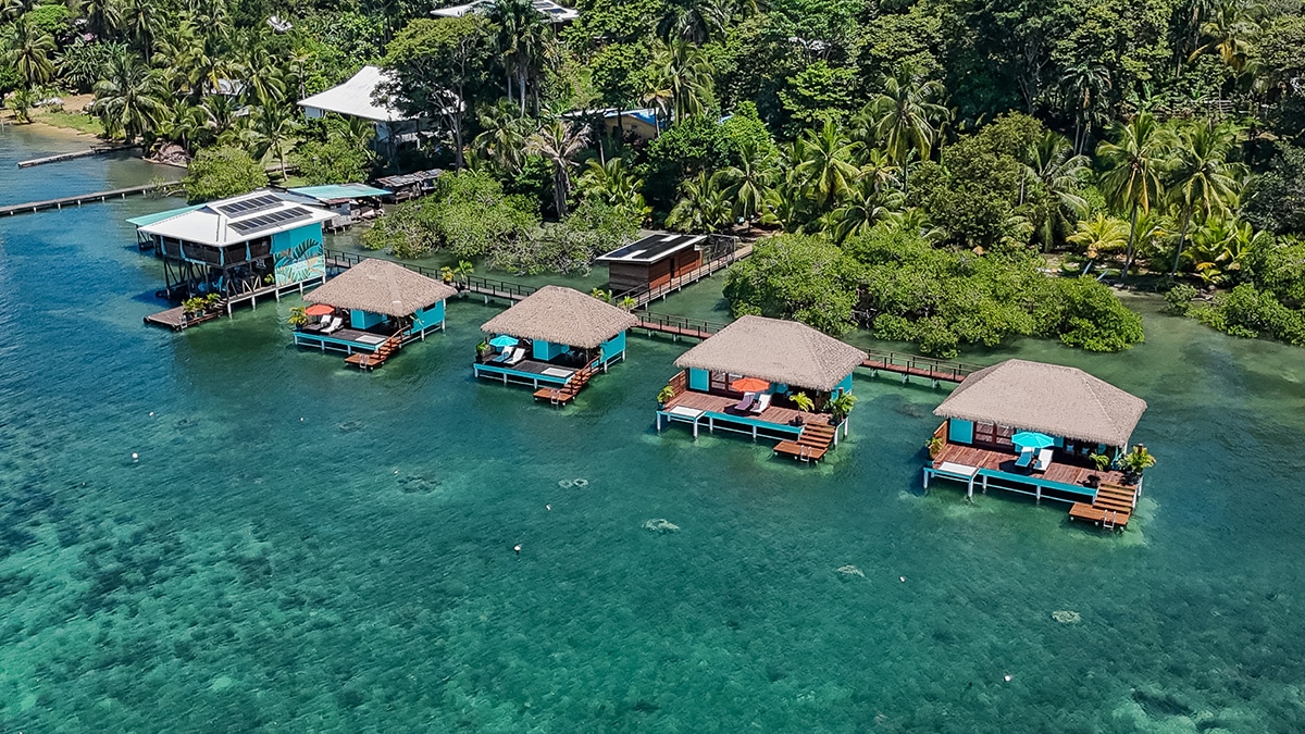 overwater bungalows