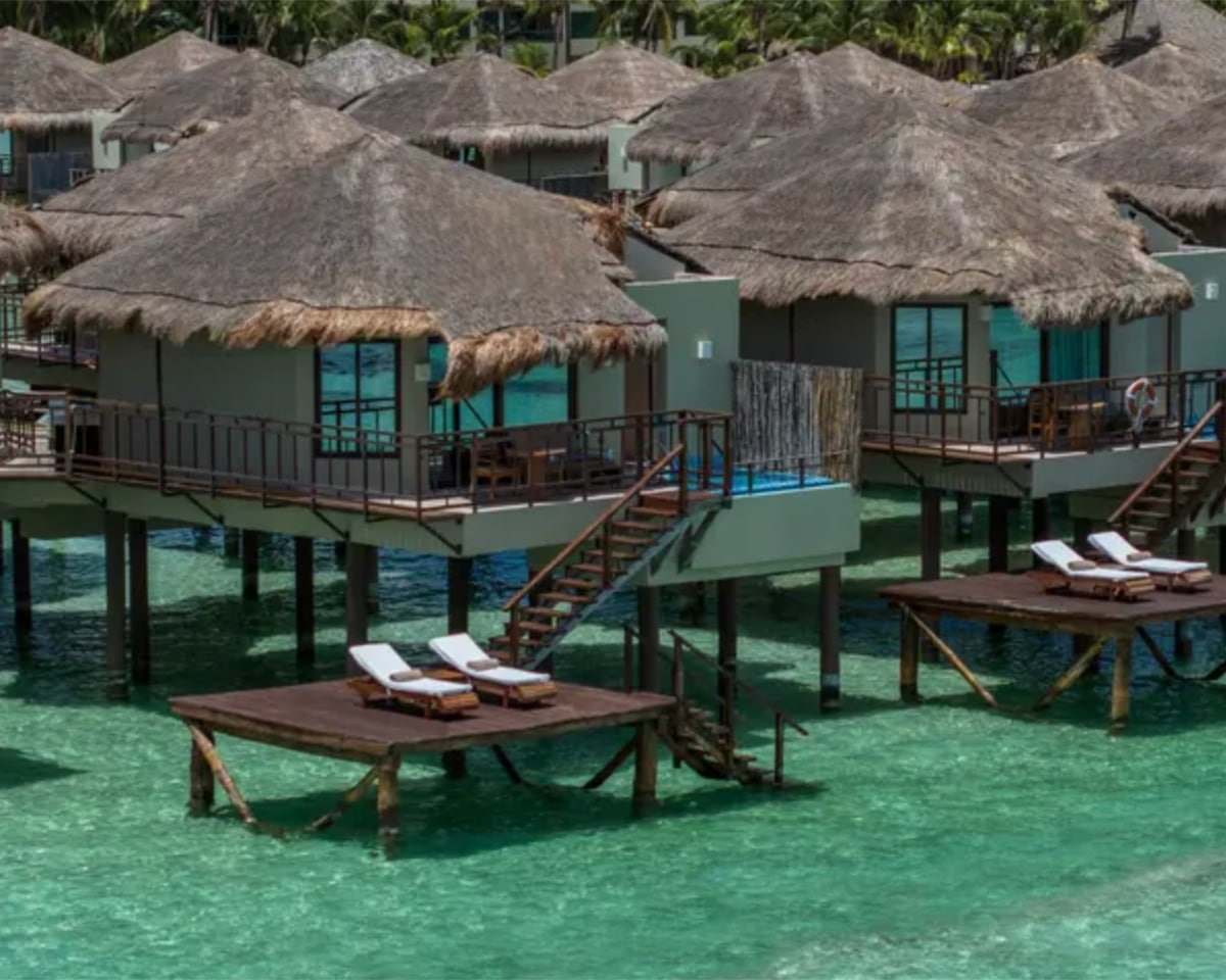 riviera maya all-inclusive overwater