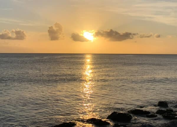 barbados sunset