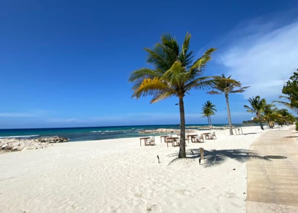 A beach in Montego Bay